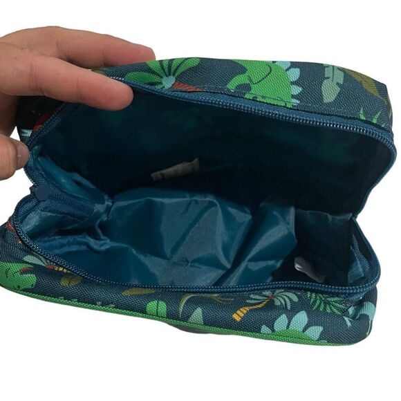 New Stephen Joseph Dinosaur Toiletry/ Pencil Bag - Picture 4 of 7